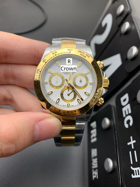 40mm  Sporty Automatic Watch – Premium Finish(Multiple color options)